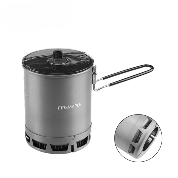 Marmite Ultra-Légère 600ml – Cuisson Efficace en Plein Air – Image 9