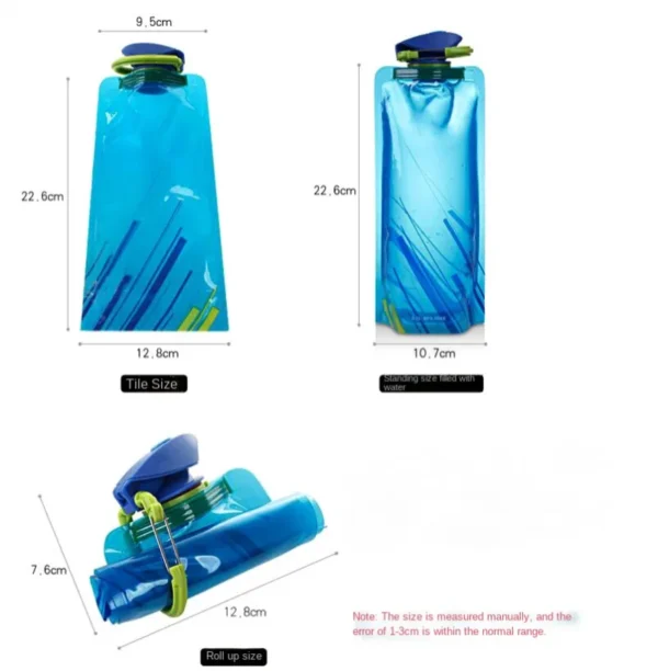 Sac d’Eau Pliable de 700 ml – Image 11