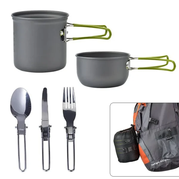 Kit de Vaisselle de Camping – Image 3