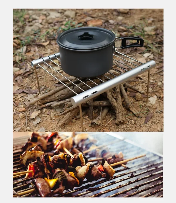 Mini Barbecue Portable en Acier Inoxydable – Image 6