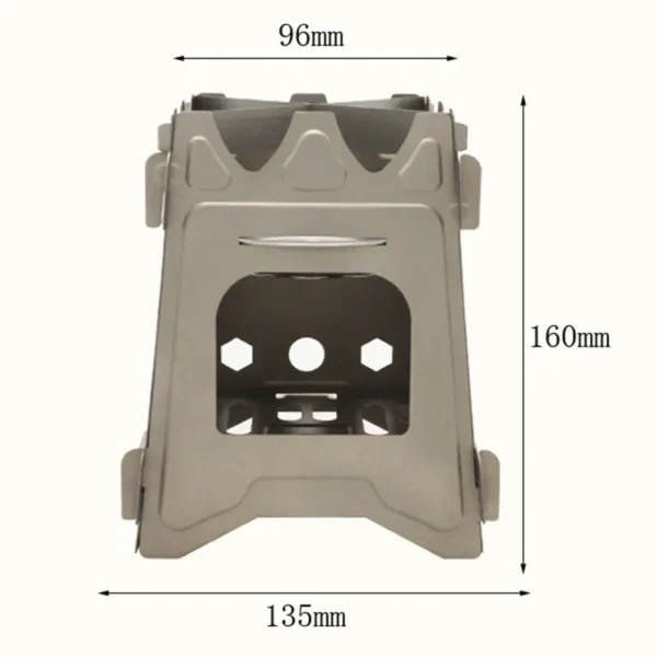 Réchaud de Camping en Acier Inoxydable – Image 3