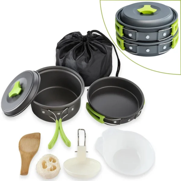 Kit de Cuisine de Camping 9 Pièces – Image 2