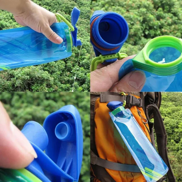Sac d’Eau Pliable de 700 ml – Image 3