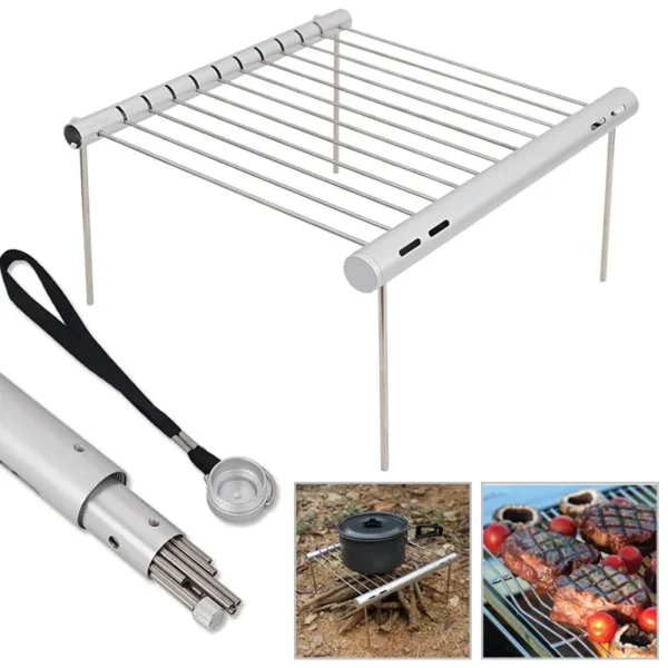 Mini Barbecue Portable en Acier Inoxydable – Image 12