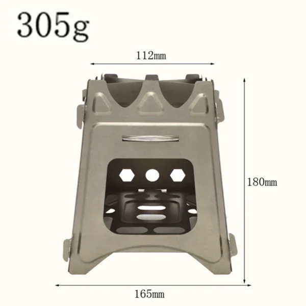 Réchaud de Camping en Acier Inoxydable – Image 2