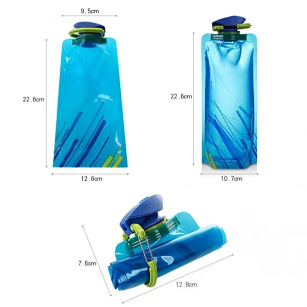 Sac d’Eau Pliable de 700 ml – Image 5
