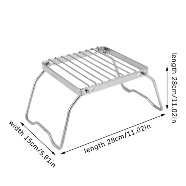 Support Pliable pour Poêle et Mini Barbecue – Image 7