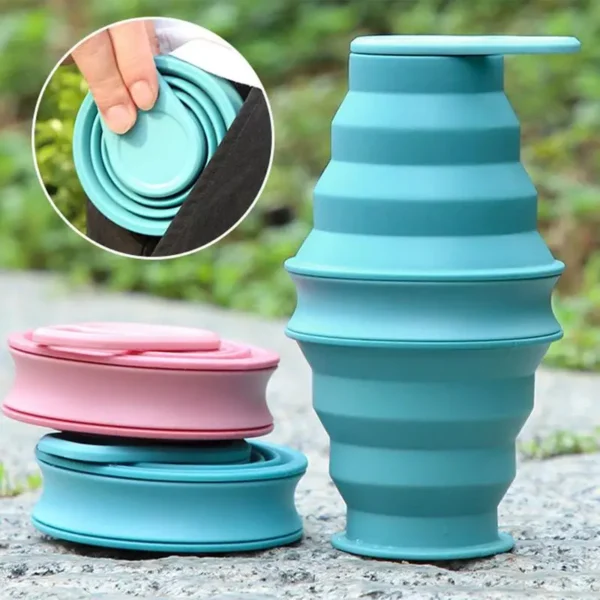 Gourde Pliable Réutilisable - 500ml – Image 2