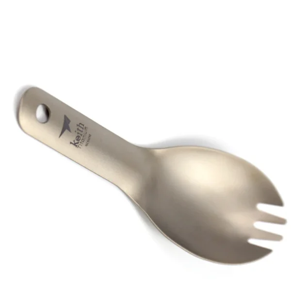 Cuillère-Fourchette en Titane Keith Ti5312 - 13.6g – Image 2