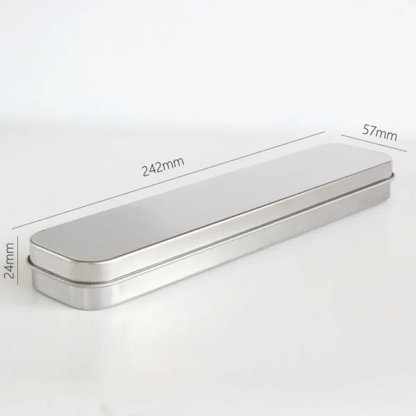 Boîte de Rangement pour Couverts en Acier Inoxydable 304 – Image 11