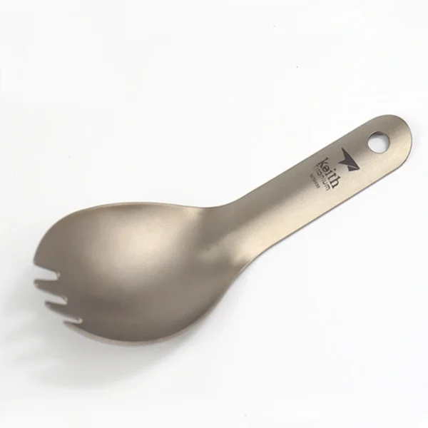 Cuillère-Fourchette en Titane Keith Ti5312 - 13.6g – Image 11