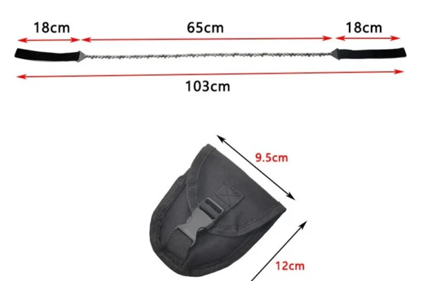 Scie à Fil de Survie Renforcée 65cm – Image 11