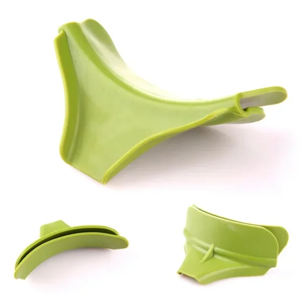 Entonnoir Liquide en Silicone Alimentaire Anti-Renversement