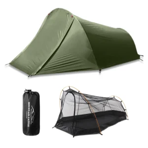 Tente 2 Places Imperméable - Double Toit Ventilé