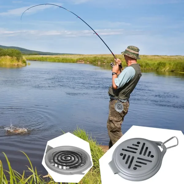 Support de Bobine Anti-Moustique Camping - Silicone & Acier Inox – Image 7