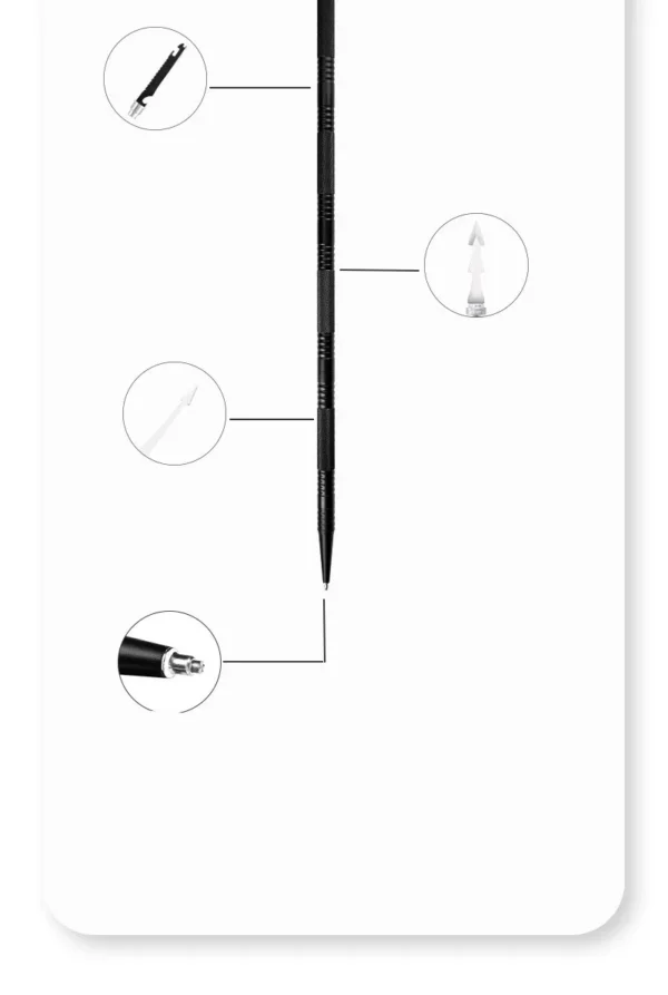 Bâton de Randonnée Multifonction - Pointe Tungstène – Image 13