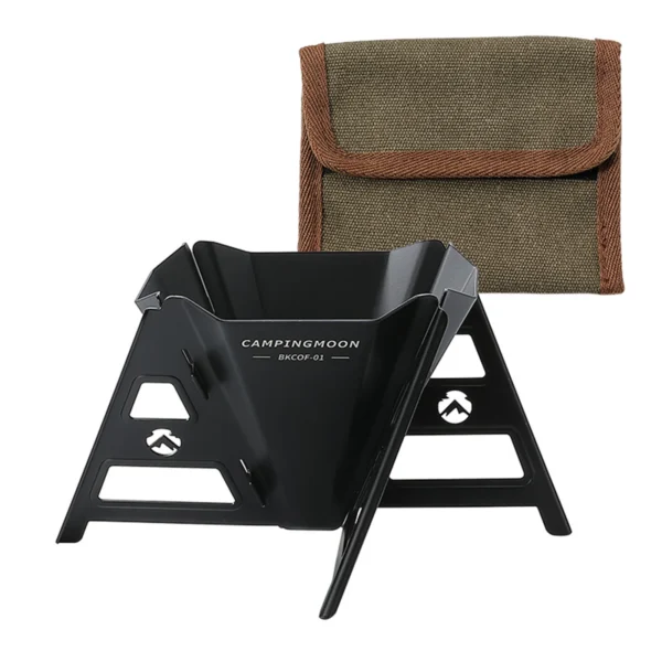 Support de Filtre à Café Portable en Acier Inoxydable