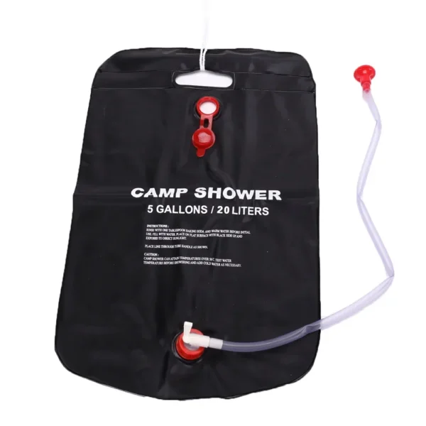 Sac de Douche Solaire 20L Portable - Chauffage Naturel PVC – Image 5