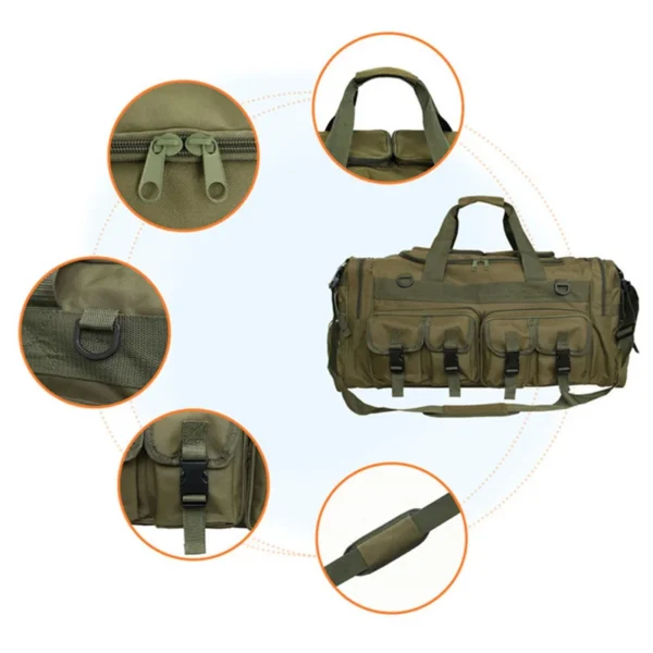 Sac à Dos Tactique 60L Scione - Randonnée & Camping – Image 5