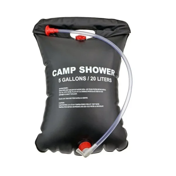 Sac de Douche Solaire 20L Portable - Chauffage Naturel PVC – Image 4