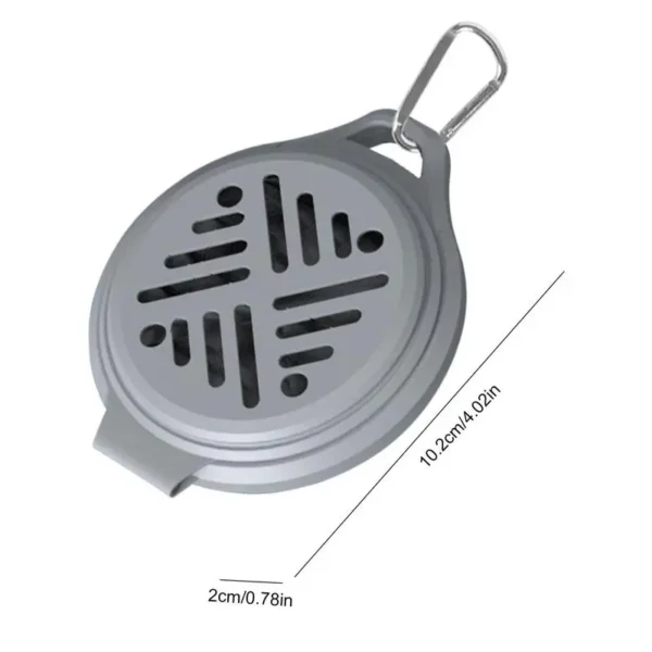 Support de Bobine Anti-Moustique Camping - Silicone & Acier Inox – Image 5
