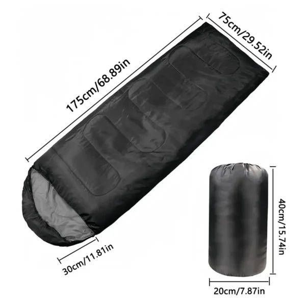 Sac de Couchage Adulte en Coton - Toison Chaude – Image 5