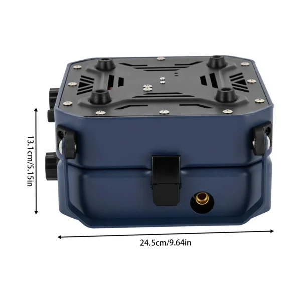 Réchaud de Camping Pliable 2 Feux - Cuisine Outdoor Polyvalente – Image 3
