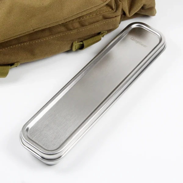 Boîte de Rangement pour Couverts en Acier Inoxydable 304 – Image 2
