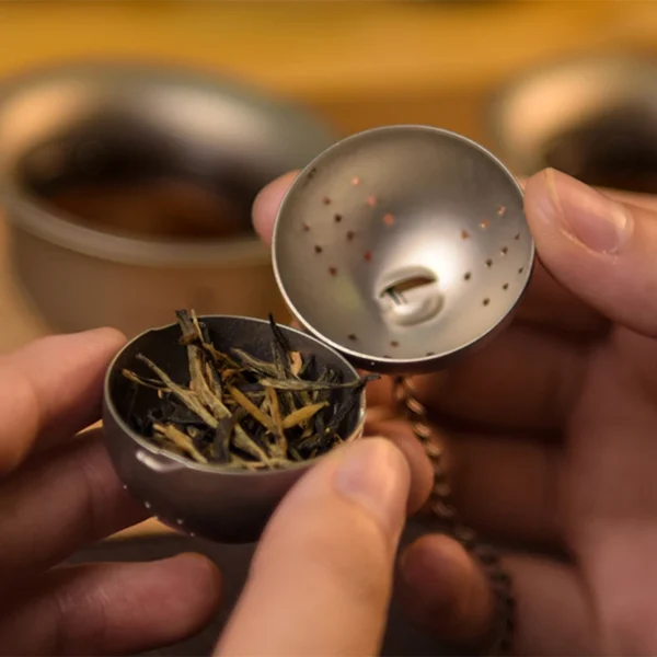 Infuseur à Thé en Titane Pur Ti3206D – Image 5