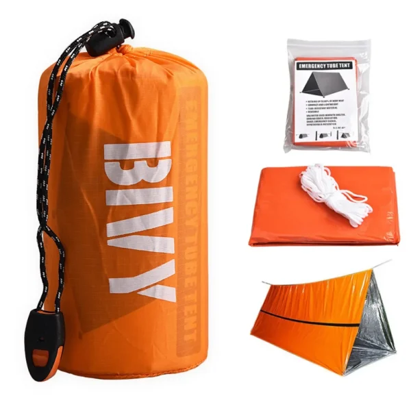 Kit de Survie d'Urgence 3 en 1 - Abri, Sac de Couchage – Image 2