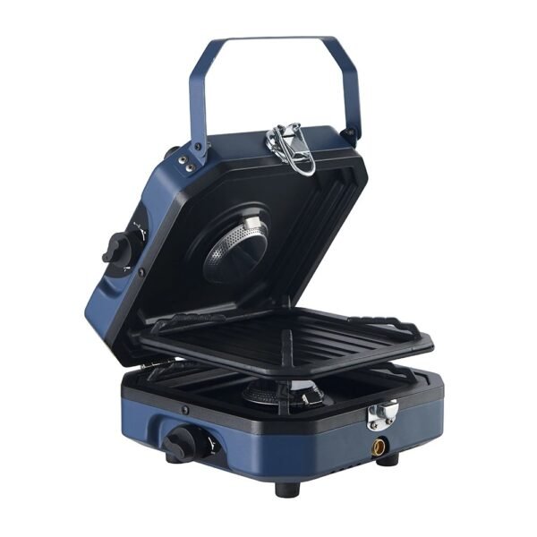 Réchaud de Camping Pliable 2 Feux - Cuisine Outdoor Polyvalente – Image 12