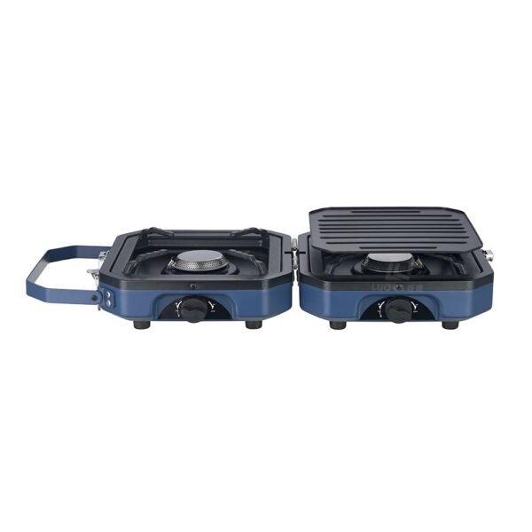 Réchaud de Camping Pliable 2 Feux - Cuisine Outdoor Polyvalente – Image 11