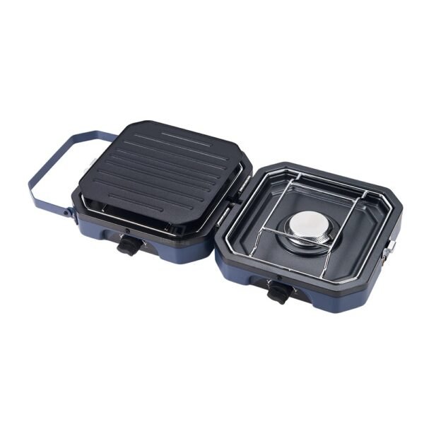 Réchaud de Camping Pliable 2 Feux - Cuisine Outdoor Polyvalente – Image 8