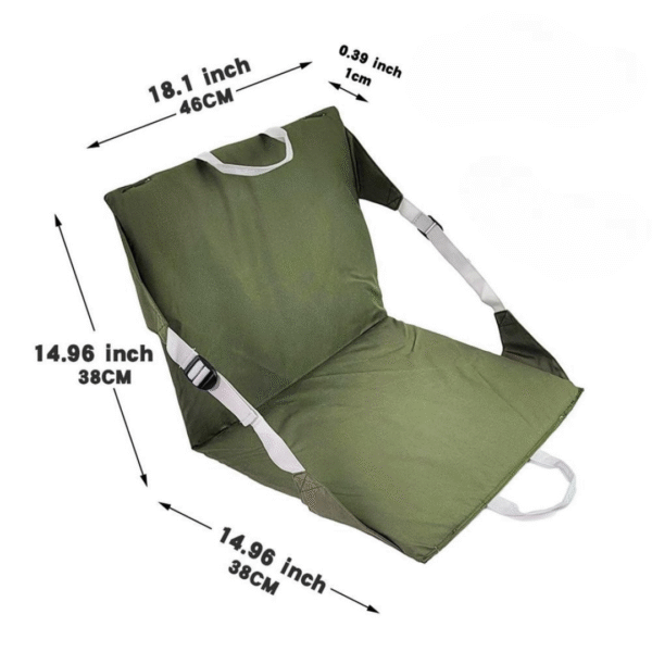 Chaise de Stade Pliable avec Dossier – Image 7