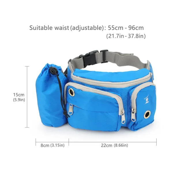 Ceinture de Randonnée Réglable en Nylon - 55-96cm – Image 11
