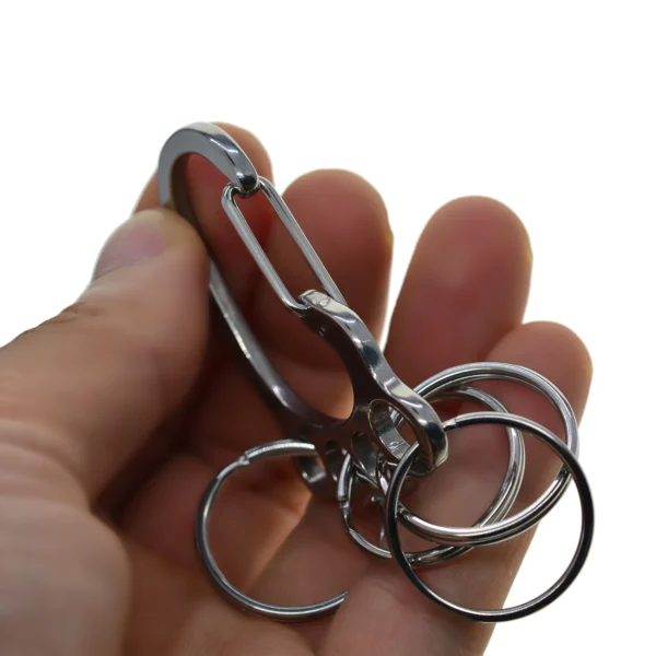 Porte-Clés à Ressort Acier Inox 304 – Image 8