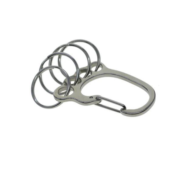 Porte-Clés à Ressort Acier Inox 304 – Image 5