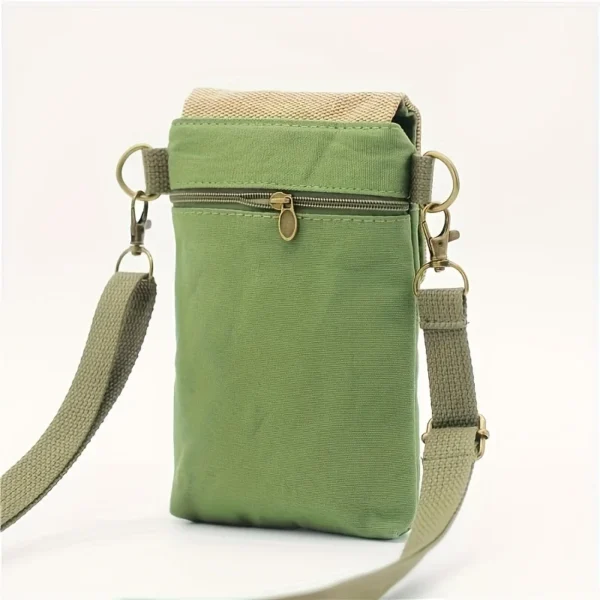 Mini Sac Bandoulière Vintage Unisexe – Image 3