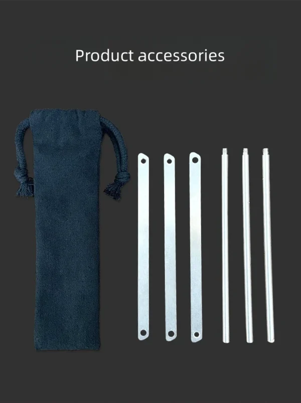 Support de Casserole Camping en Acier Inoxydable – Image 11