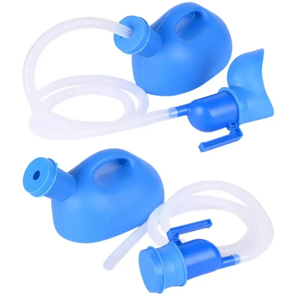 Urinoir Portable 2000ml - Unisexe avec Tube 1.6m – Image 3