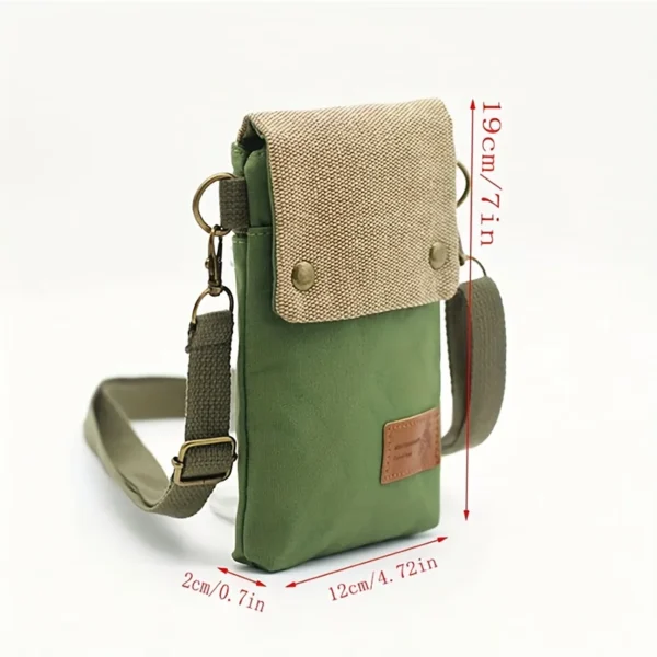 Mini Sac Bandoulière Vintage Unisexe – Image 2