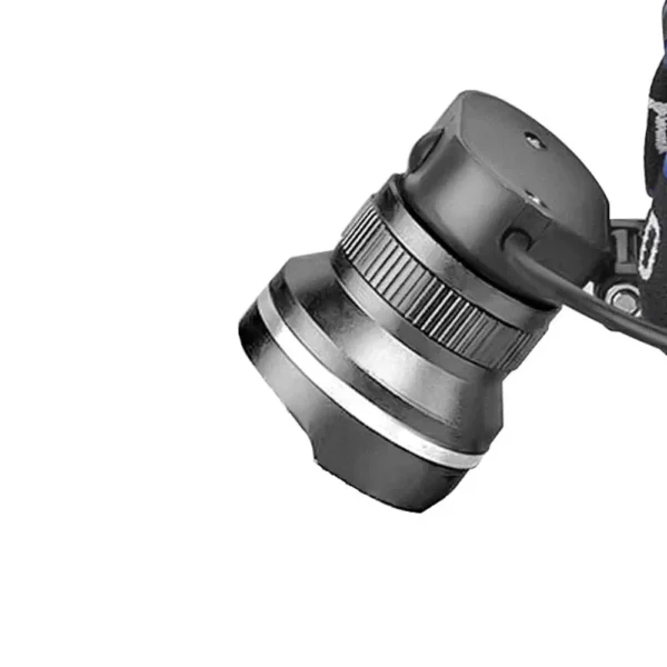 Lampe Frontale 4 LED – Zoomable, Étanche IPX4 – Image 3