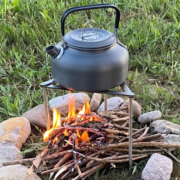 Support de Casserole Camping en Acier Inoxydable – Image 4