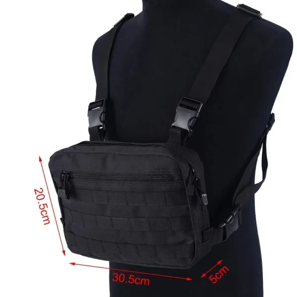 Sac de Poitrine Tactique - Léger, Respirant et Pliable – Image 16