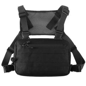 Sac de Poitrine Tactique - Léger, Respirant et Pliable