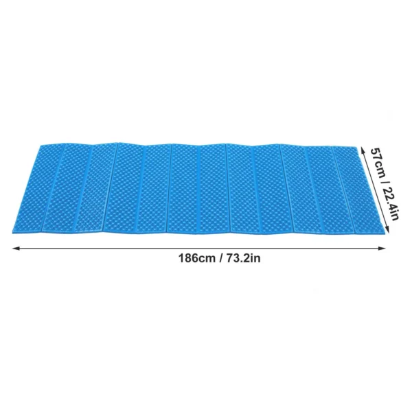Tapis de Sol Camping en Mousse Alvéolée - 186x57cm – Image 9