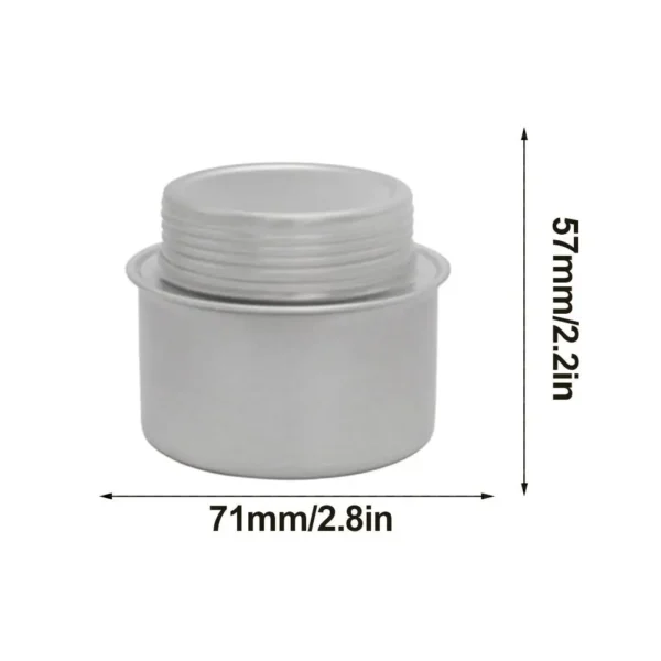 Réchaud à Alcool Ultra-Léger en Aluminium - 120ml - 57x71mm – Image 6