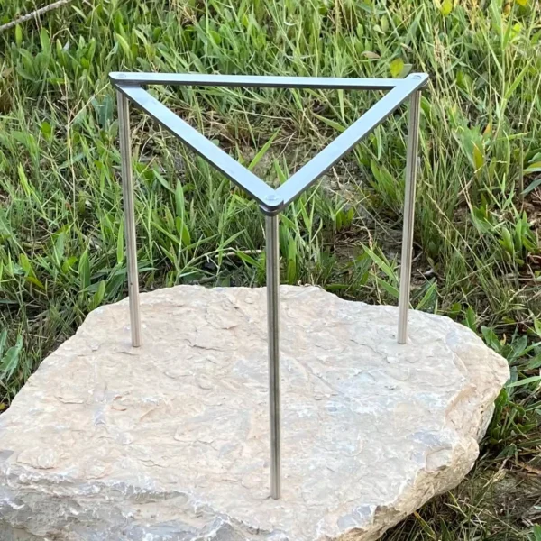 Support de Casserole Camping en Acier Inoxydable – Image 3