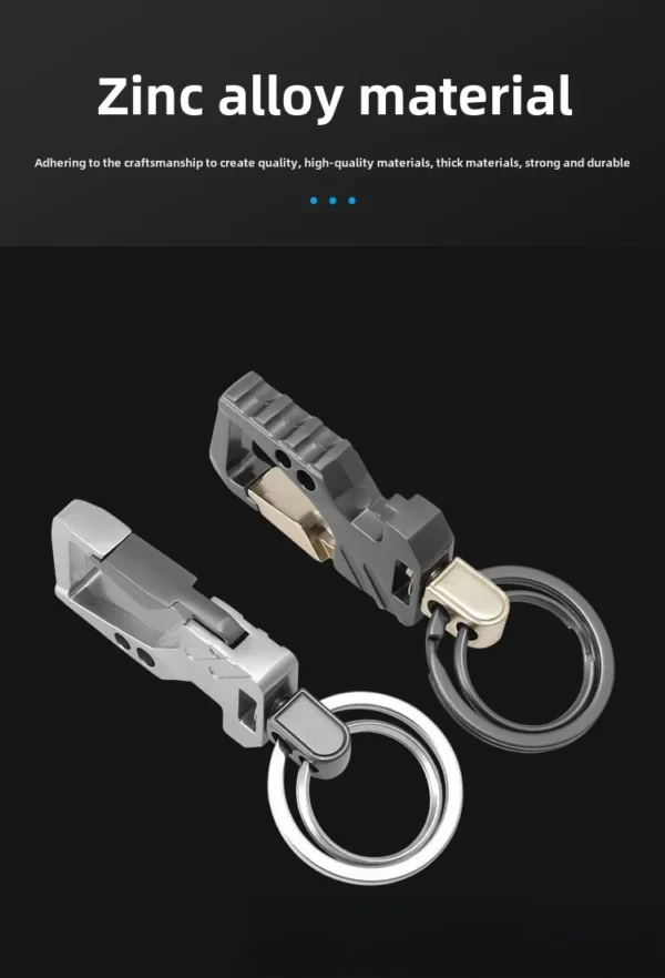 Porte-Clés Décapsuleur Voiture - Métal Durable – Image 7