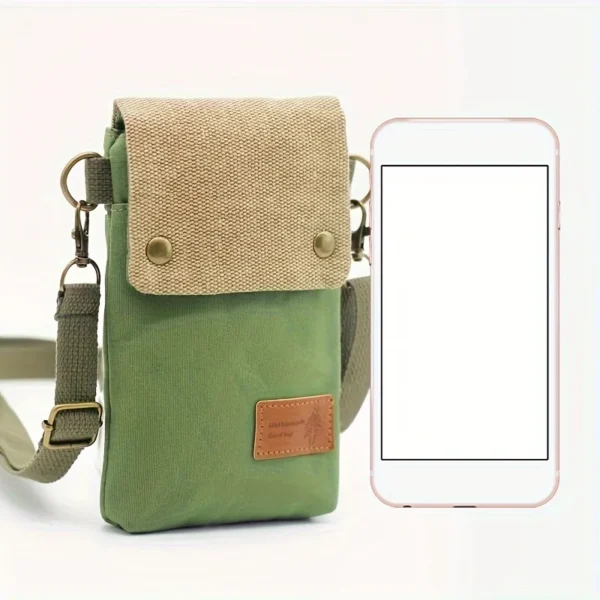 Mini Sac Bandoulière Vintage Unisexe – Image 4